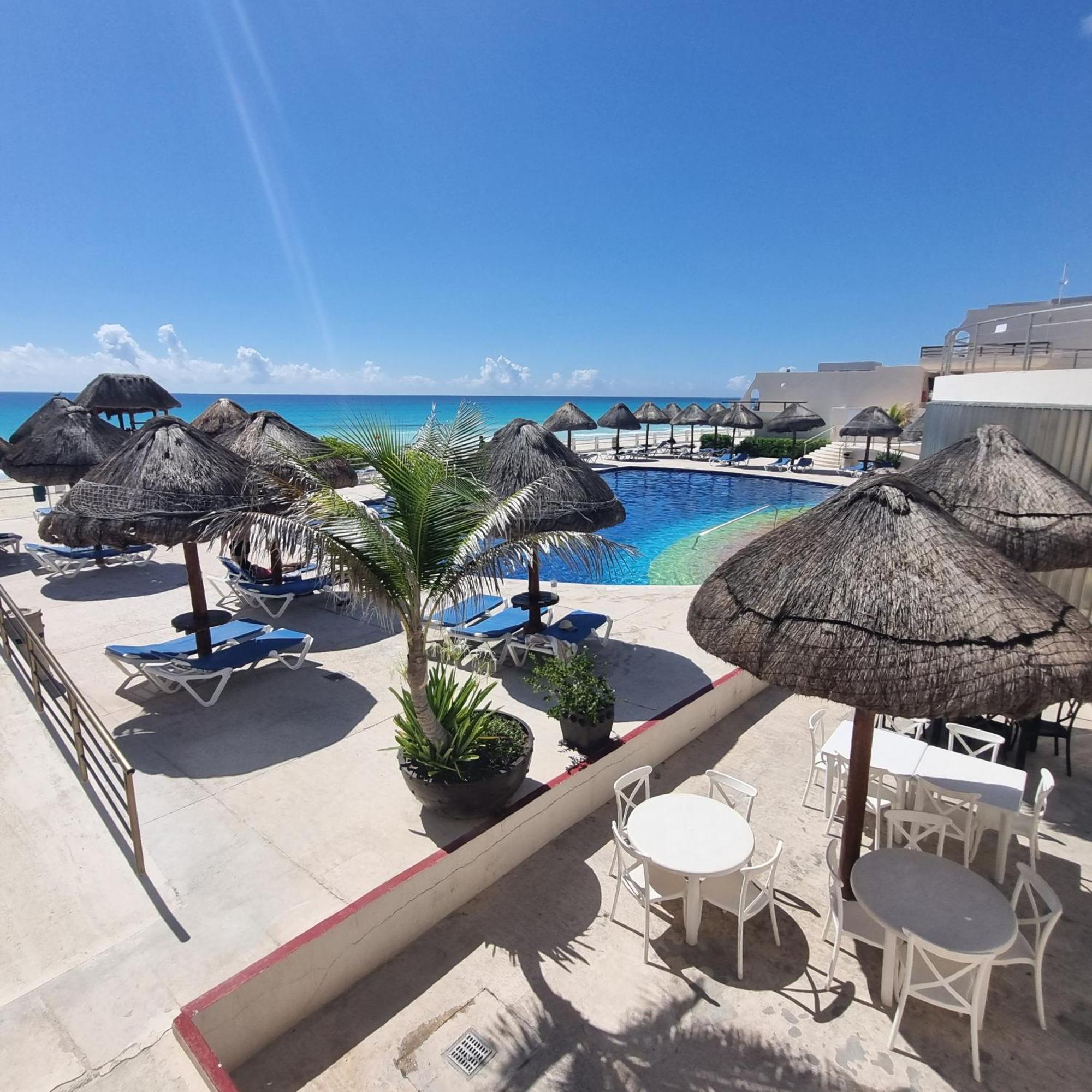 Ocean View Apartment, Best Beach Area, 3 Bedrooms Канкун Экстерьер фото